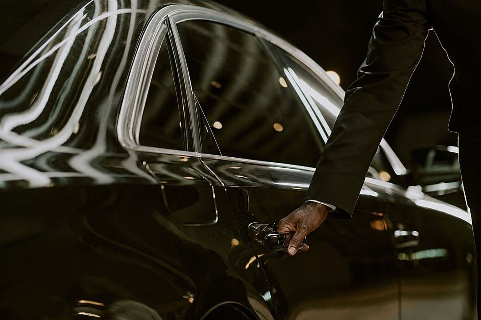 LM Tours Corporate Chauffeur at Night